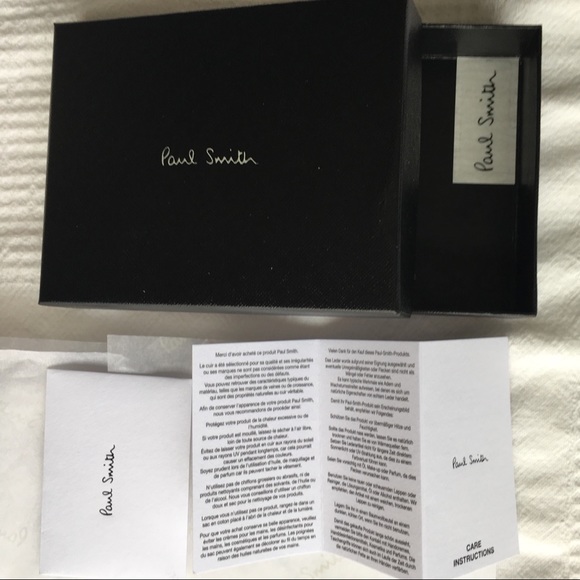 Paul Smith Multistripe Leather Bifold Wallet - Picture 7 of 7